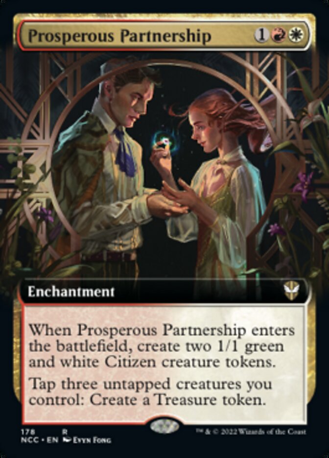 Prosperous Partnership (Extended Art) [Streets of New Capenna Commander] | Deep Dive Games St. Marys