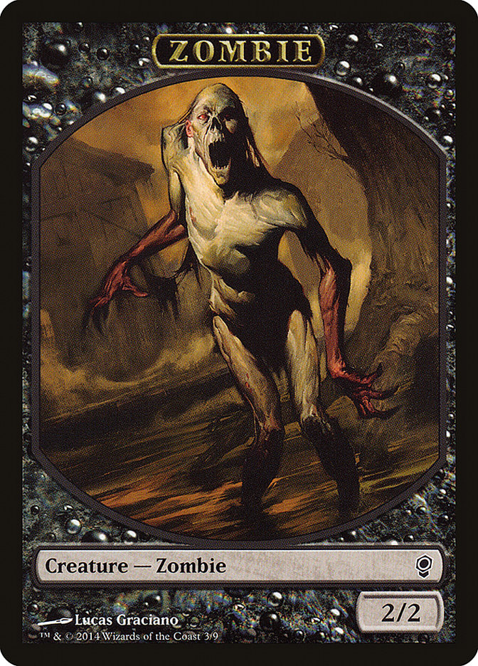 Zombie Token [Conspiracy Tokens] | Deep Dive Games St. Marys