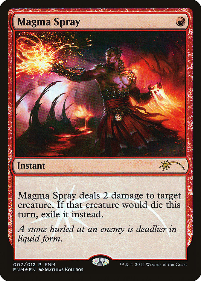 Magma Spray [Friday Night Magic 2014] | Deep Dive Games St. Marys