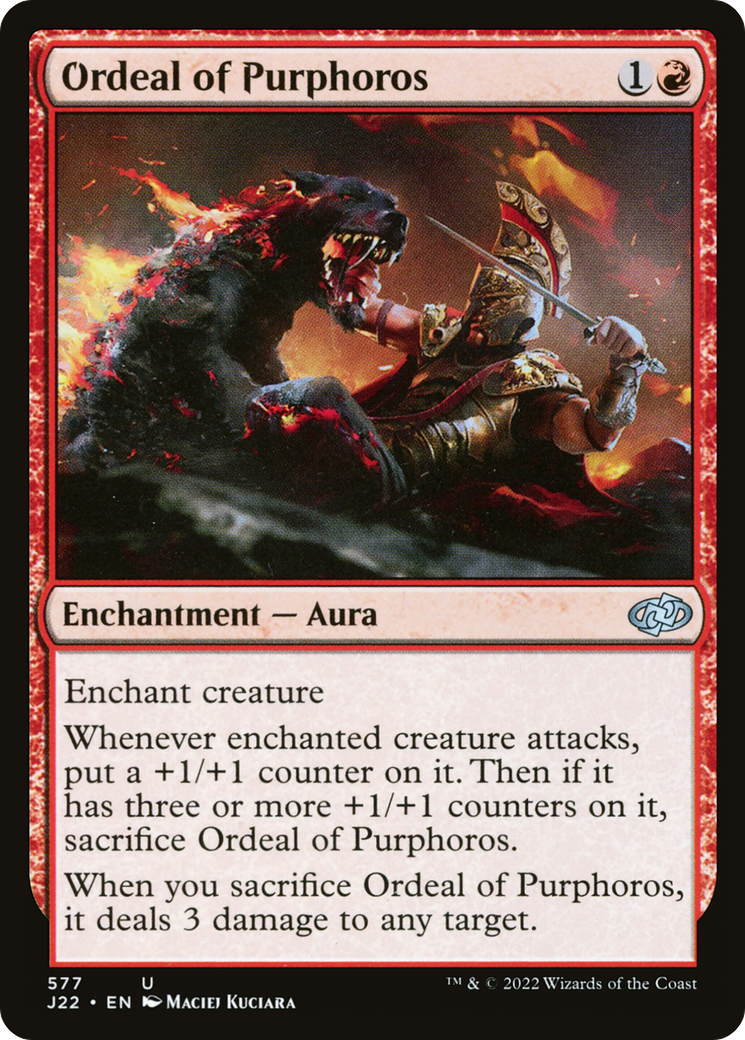 Ordeal of Purphoros [Jumpstart 2022] | Deep Dive Games St. Marys