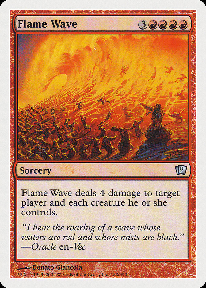 Flame Wave [Ninth Edition] | Deep Dive Games St. Marys