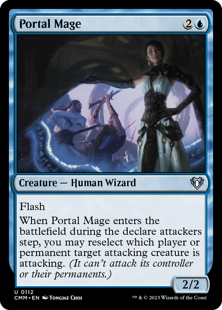 Portal Mage [Commander Masters] | Deep Dive Games St. Marys