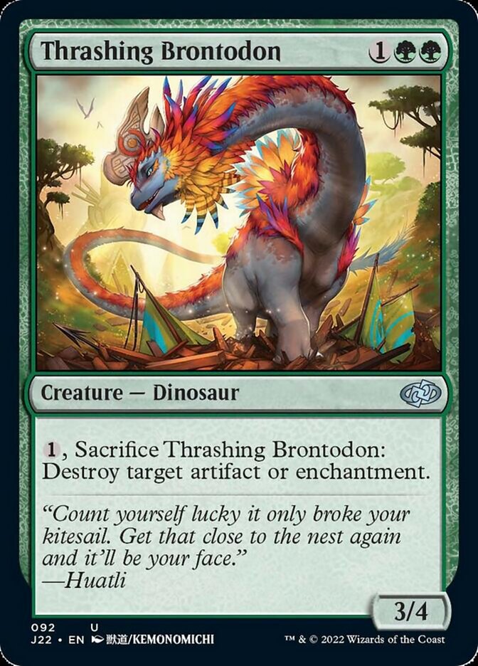 Thrashing Brontodon [Jumpstart 2022] | Deep Dive Games St. Marys