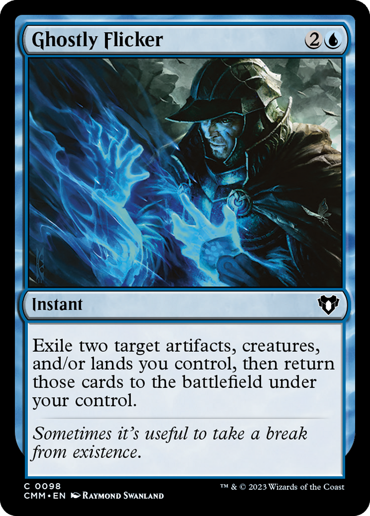 Ghostly Flicker [Commander Masters] | Deep Dive Games St. Marys