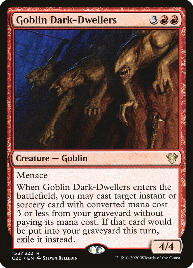 Goblin Dark-Dwellers [Commander 2020] | Deep Dive Games St. Marys