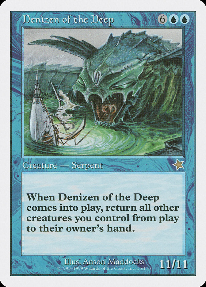 Denizen of the Deep [Starter 1999] | Deep Dive Games St. Marys