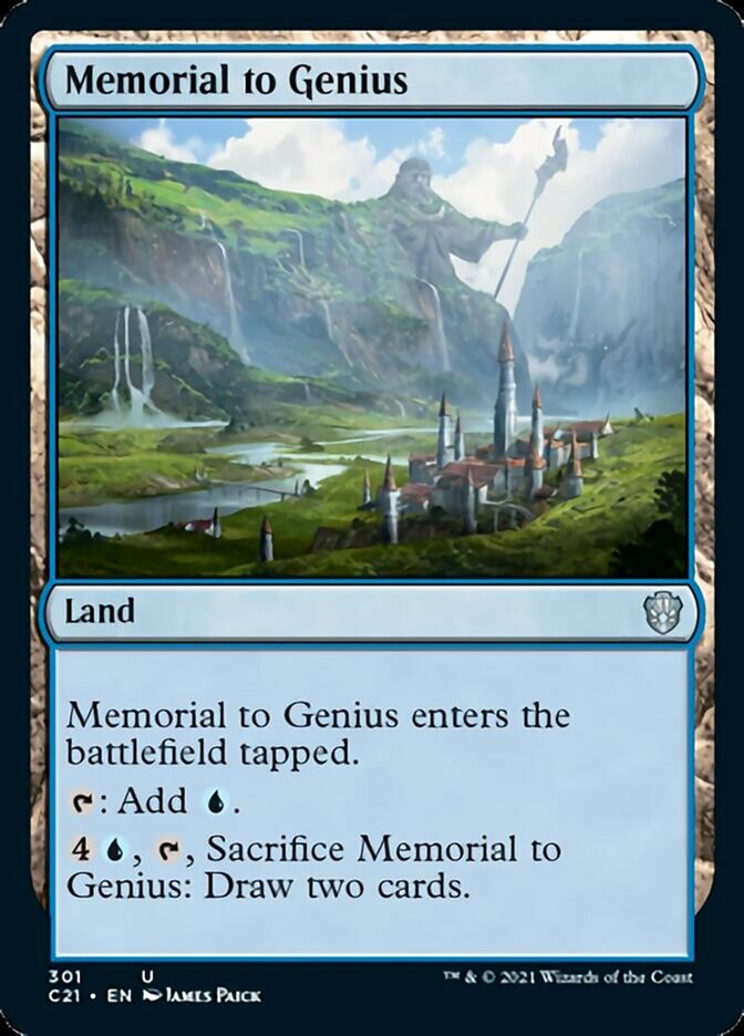 Memorial to Genius [Commander 2021] | Deep Dive Games St. Marys