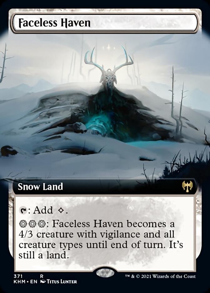 Faceless Haven (Extended Art) [Kaldheim] | Deep Dive Games St. Marys