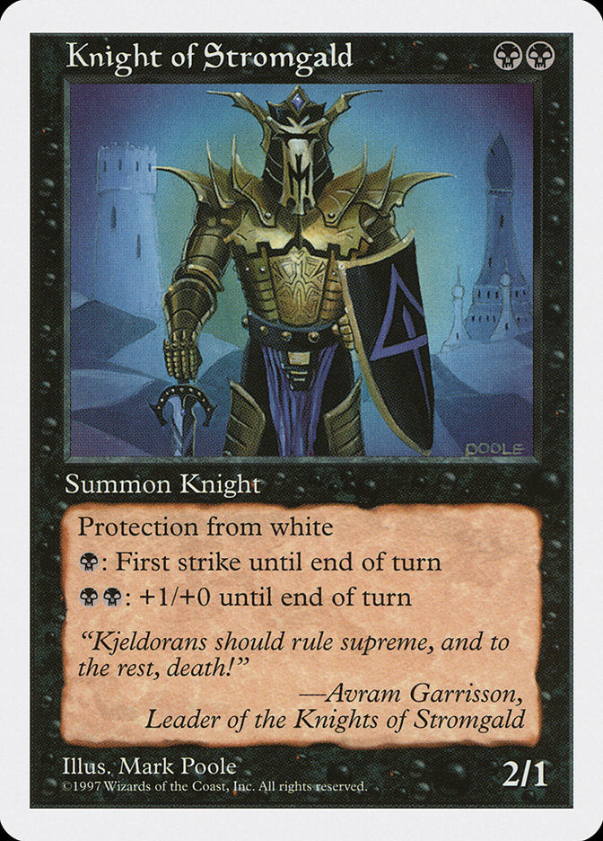 Knight of Stromgald [Fifth Edition] | Deep Dive Games St. Marys