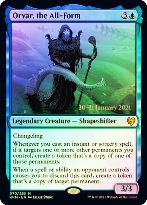 Orvar, the All-Form [Kaldheim Prerelease Promos] | Deep Dive Games St. Marys