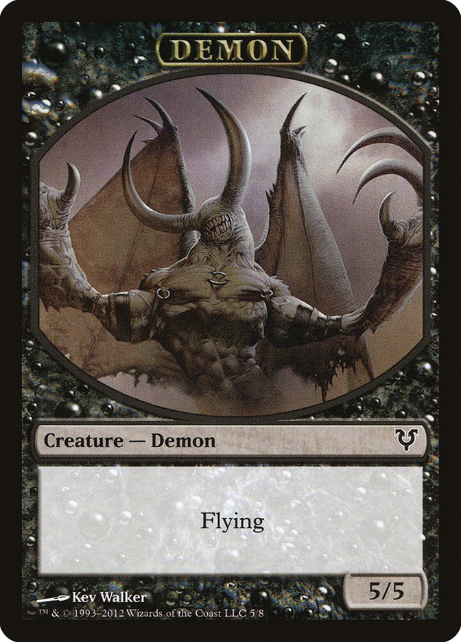 Demon Token [Avacyn Restored Tokens] | Deep Dive Games St. Marys