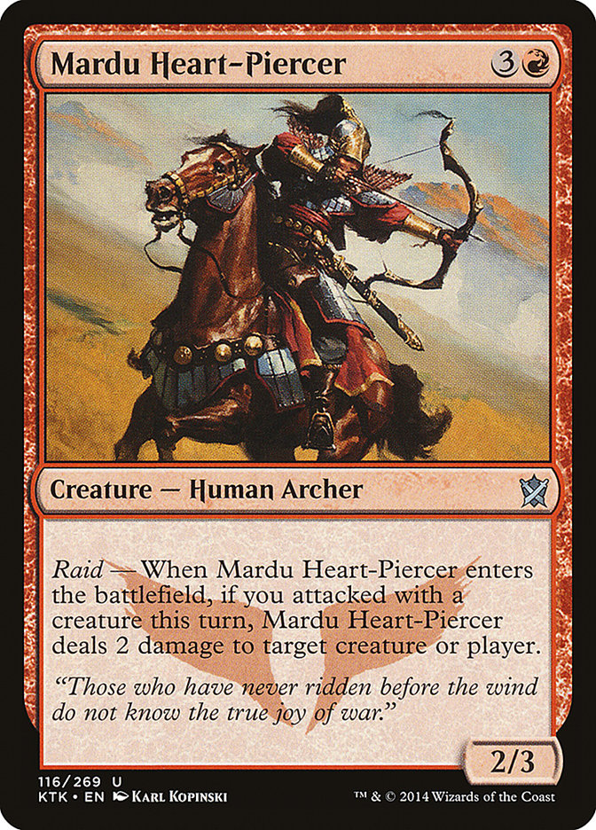 Mardu Heart-Piercer [Khans of Tarkir] | Deep Dive Games St. Marys