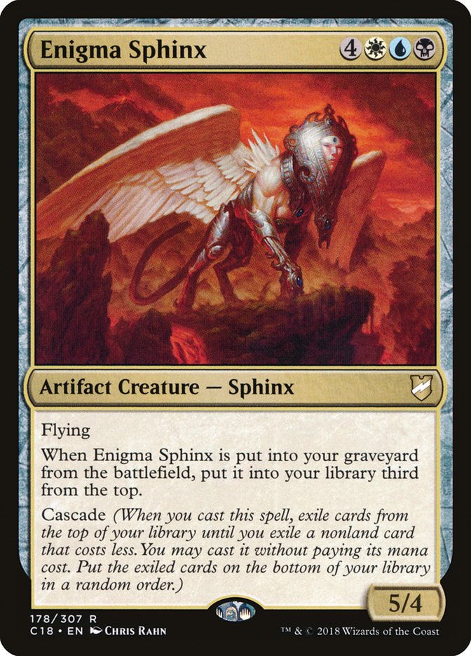 Enigma Sphinx [Commander 2018] | Deep Dive Games St. Marys