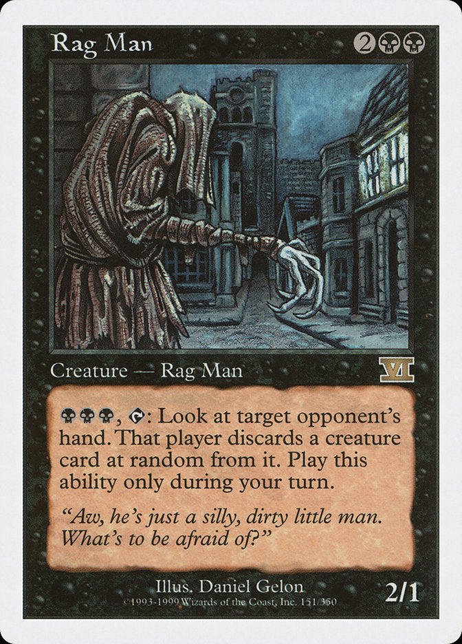 Rag Man [Classic Sixth Edition] | Deep Dive Games St. Marys