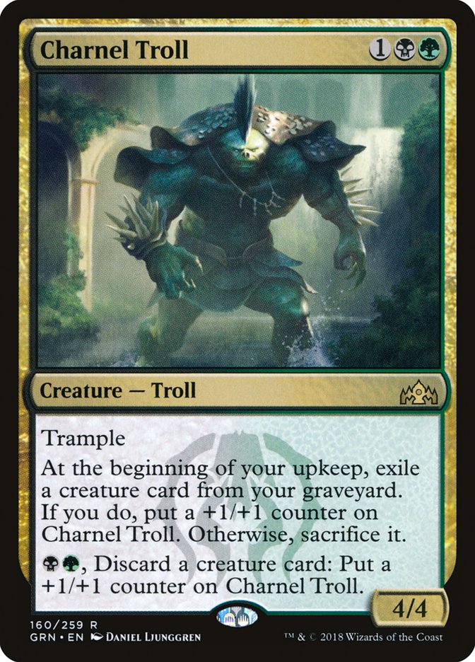 Charnel Troll [Guilds of Ravnica] | Deep Dive Games St. Marys