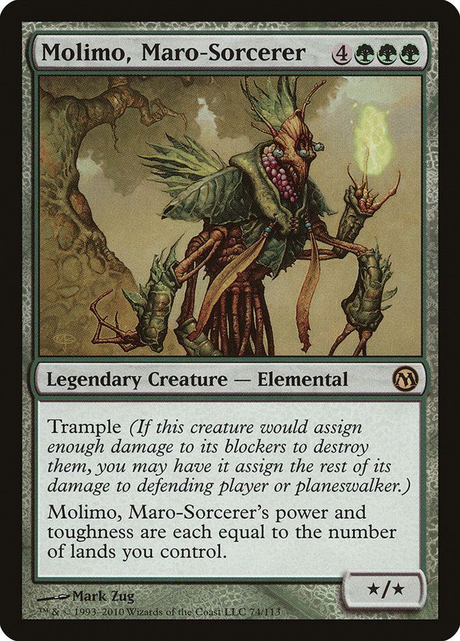 Molimo, Maro-Sorcerer [Duels of the Planeswalkers] | Deep Dive Games St. Marys