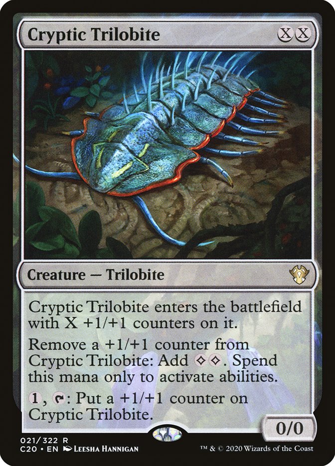 Cryptic Trilobite [Commander 2020] | Deep Dive Games St. Marys