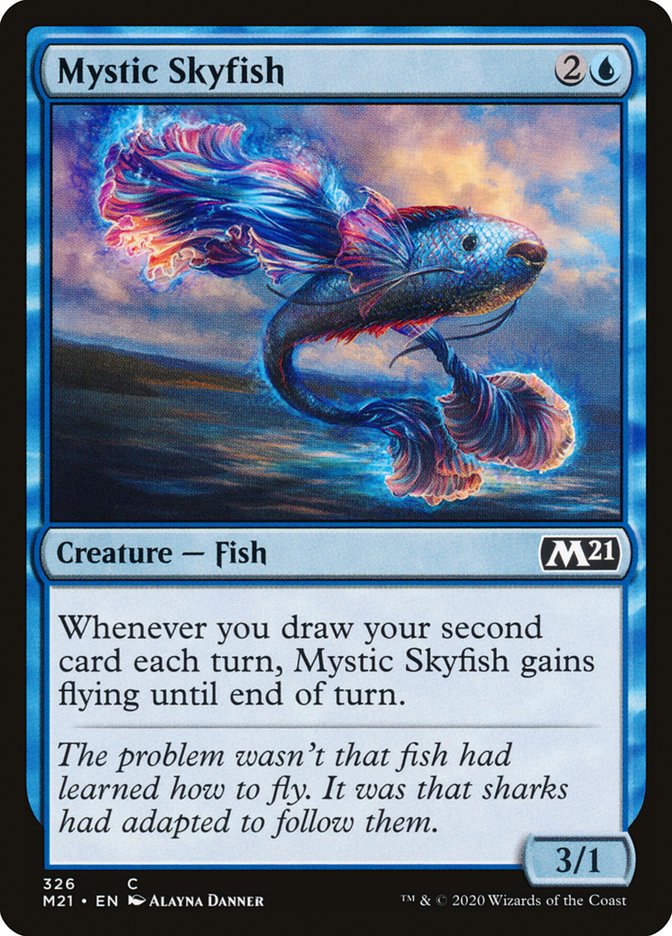 Mystic Skyfish [Core Set 2021] | Deep Dive Games St. Marys