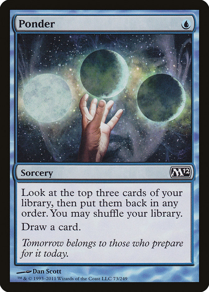 Ponder [Magic 2012] | Deep Dive Games St. Marys