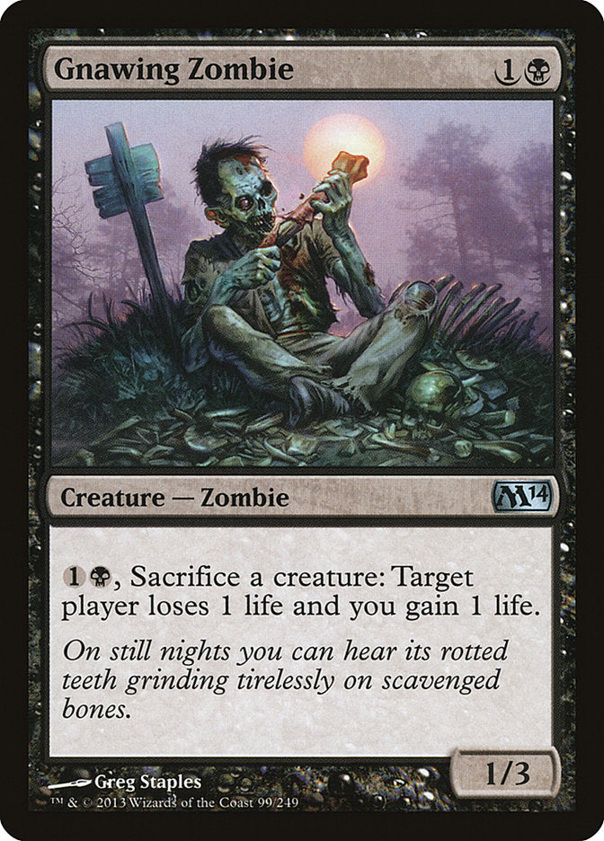 Gnawing Zombie [Magic 2014] | Deep Dive Games St. Marys