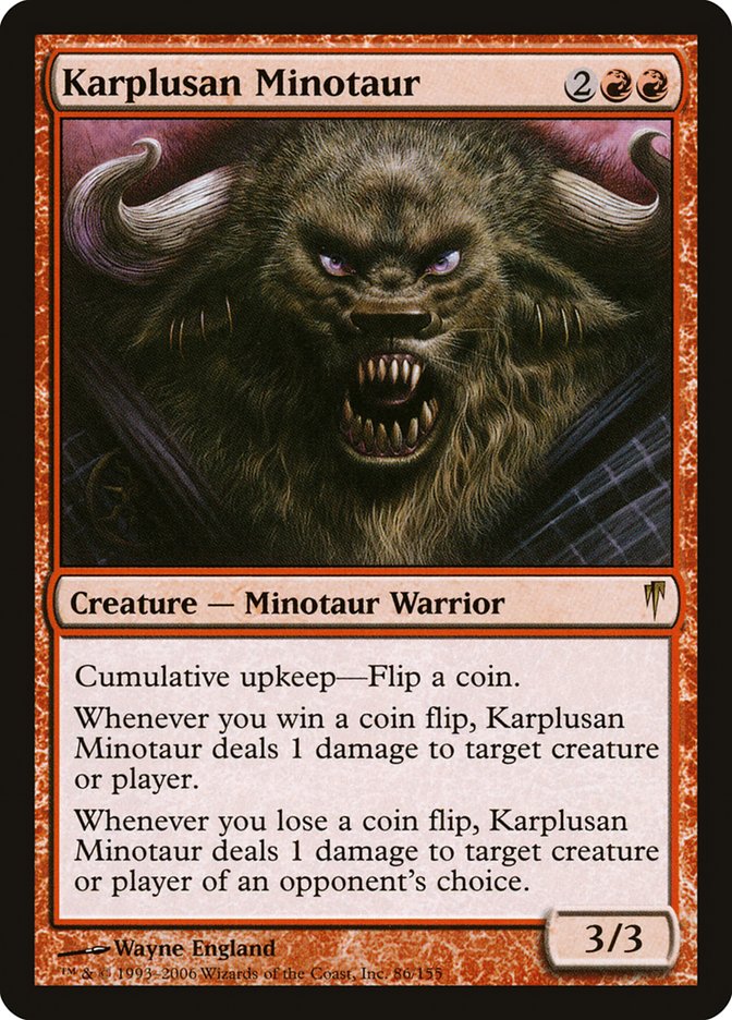 Karplusan Minotaur [Coldsnap] | Deep Dive Games St. Marys