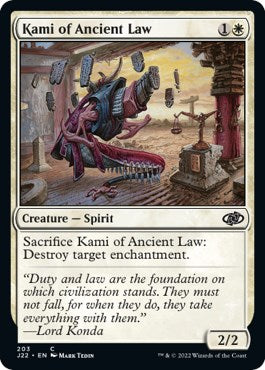 Kami of Ancient Law [Jumpstart 2022] | Deep Dive Games St. Marys