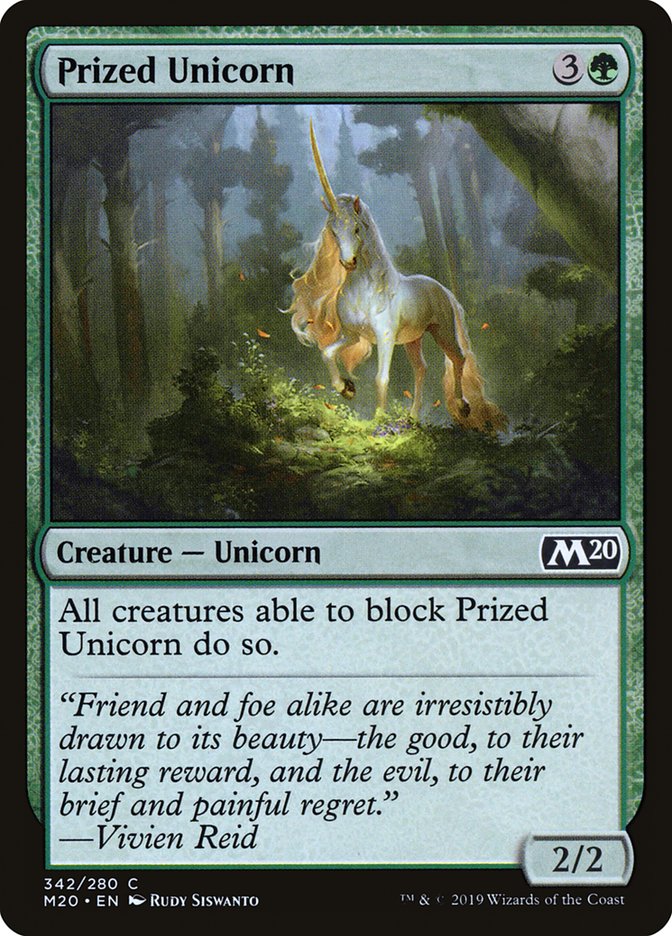 Prized Unicorn [Core Set 2020] | Deep Dive Games St. Marys