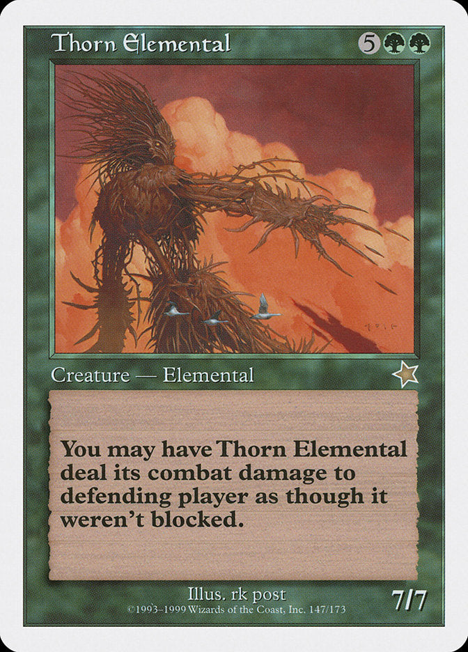 Thorn Elemental [Starter 1999] | Deep Dive Games St. Marys