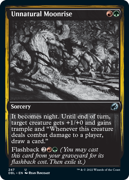 Unnatural Moonrise [Innistrad: Double Feature] | Deep Dive Games St. Marys