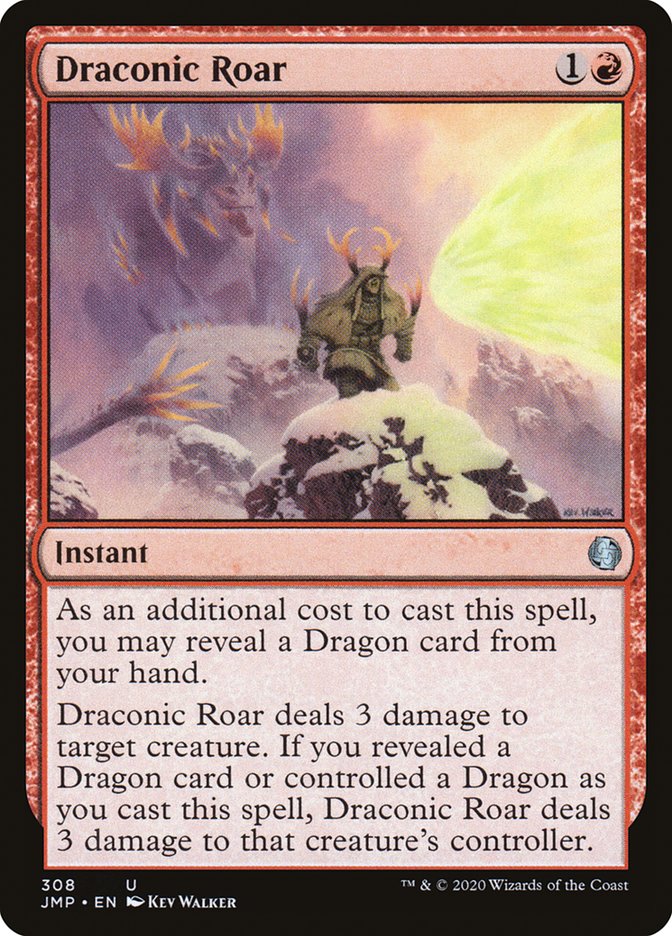 Draconic Roar [Jumpstart] | Deep Dive Games St. Marys