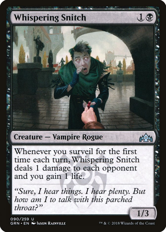 Whispering Snitch [Guilds of Ravnica] | Deep Dive Games St. Marys