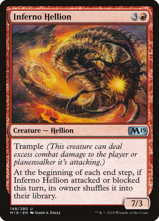 Inferno Hellion [Core Set 2019] | Deep Dive Games St. Marys