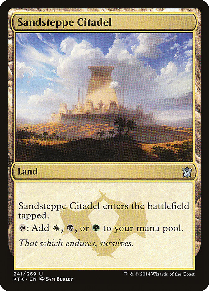 Sandsteppe Citadel [Khans of Tarkir] | Deep Dive Games St. Marys