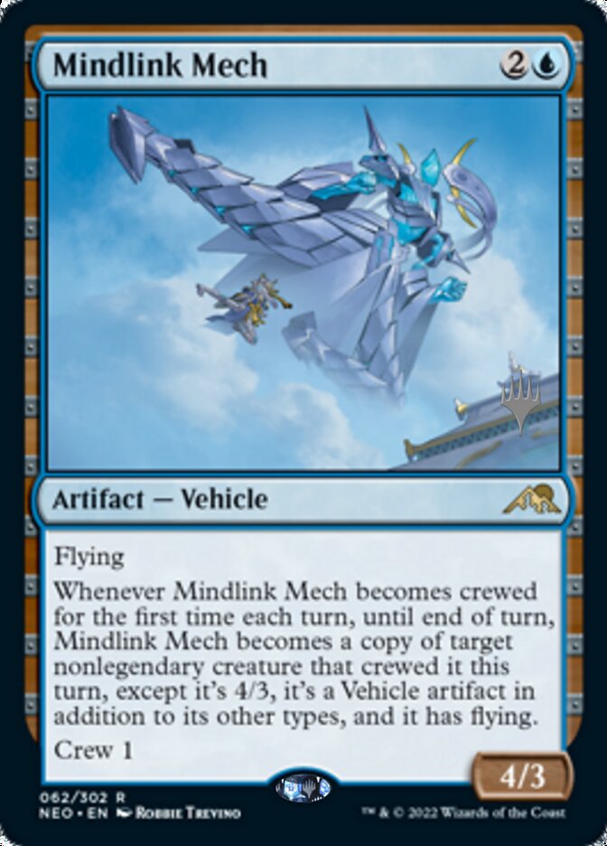 Mindlink Mech (Promo Pack) [Kamigawa: Neon Dynasty Promos] | Deep Dive Games St. Marys