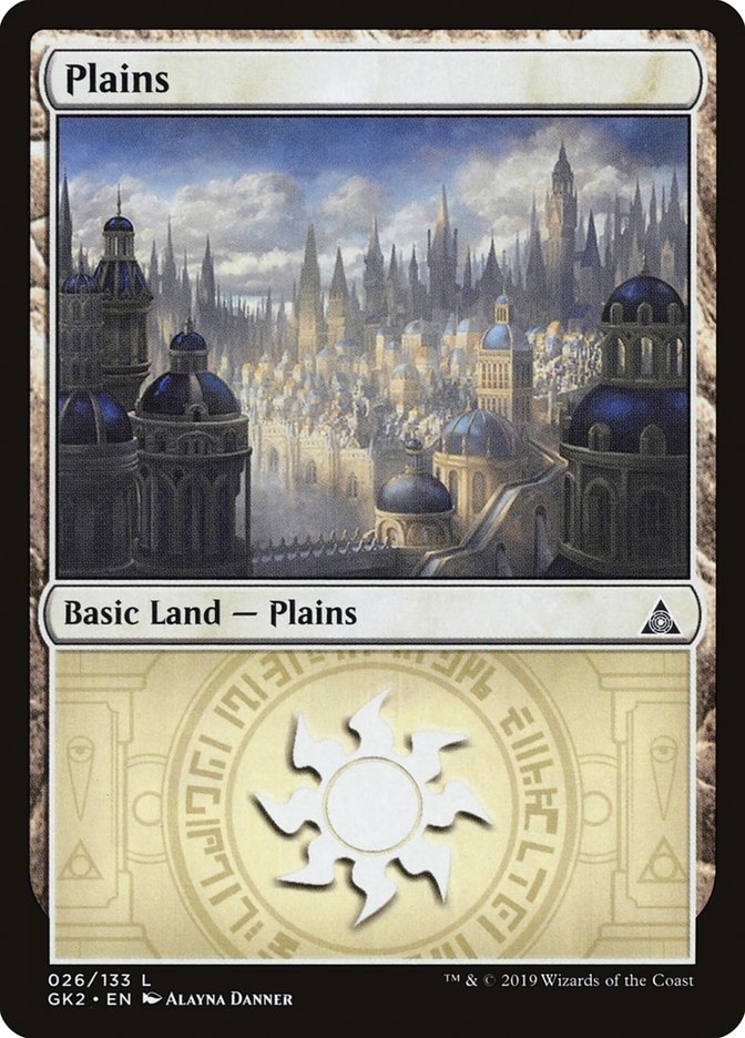 Plains (26) [Ravnica Allegiance Guild Kit] | Deep Dive Games St. Marys