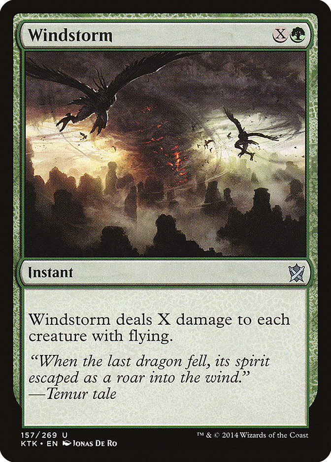 Windstorm [Khans of Tarkir] | Deep Dive Games St. Marys