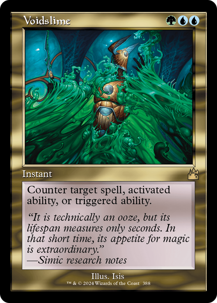 Voidslime (Retro Frame) [Ravnica Remastered] | Deep Dive Games St. Marys