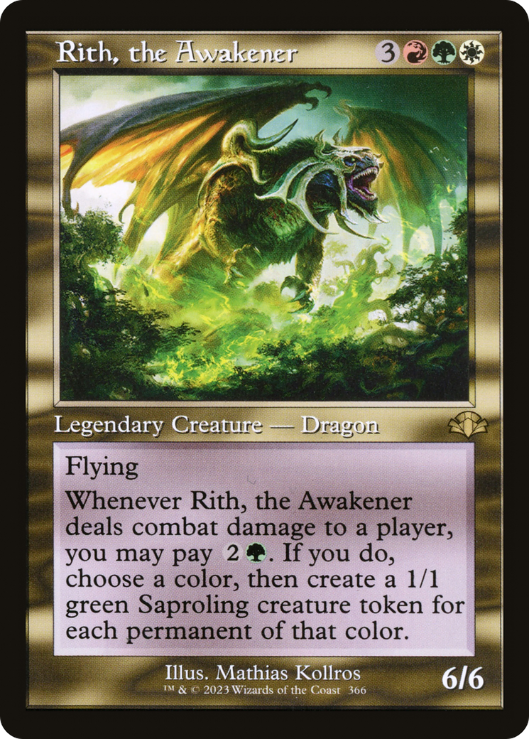 Rith, the Awakener (Retro) [Dominaria Remastered] | Deep Dive Games St. Marys