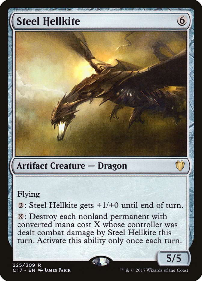 Steel Hellkite [Commander 2017] | Deep Dive Games St. Marys