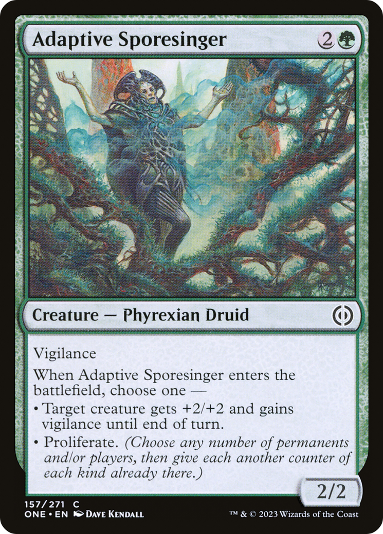 Adaptive Sporesinger [Phyrexia: All Will Be One] | Deep Dive Games St. Marys