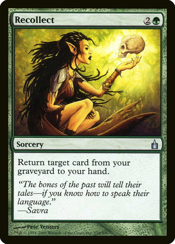 Recollect [Ravnica: City of Guilds] | Deep Dive Games St. Marys