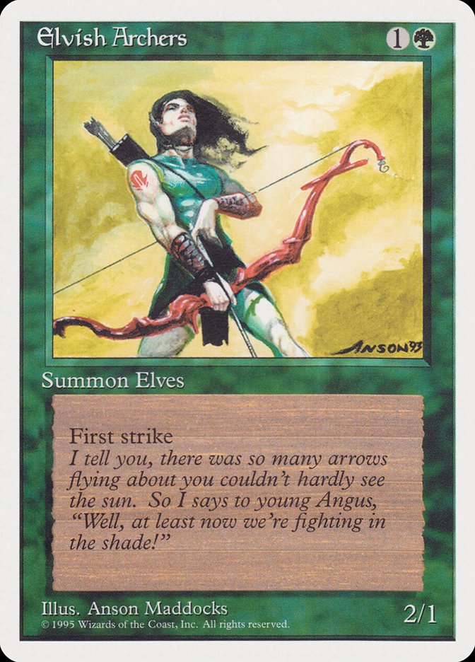 Elvish Archers [Rivals Quick Start Set] | Deep Dive Games St. Marys