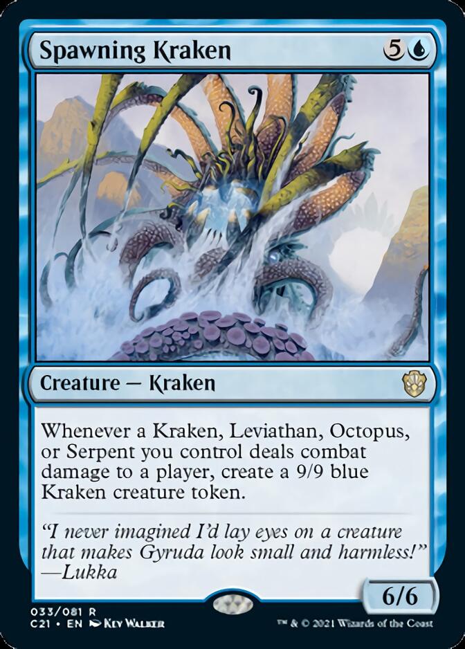 Spawning Kraken [Commander 2021] | Deep Dive Games St. Marys