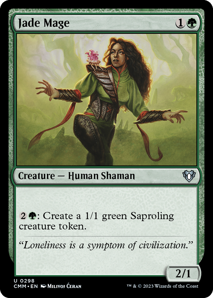 Jade Mage [Commander Masters] | Deep Dive Games St. Marys