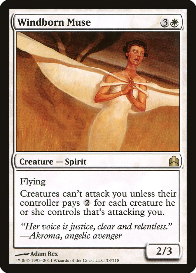 Windborn Muse [Commander 2011] | Deep Dive Games St. Marys