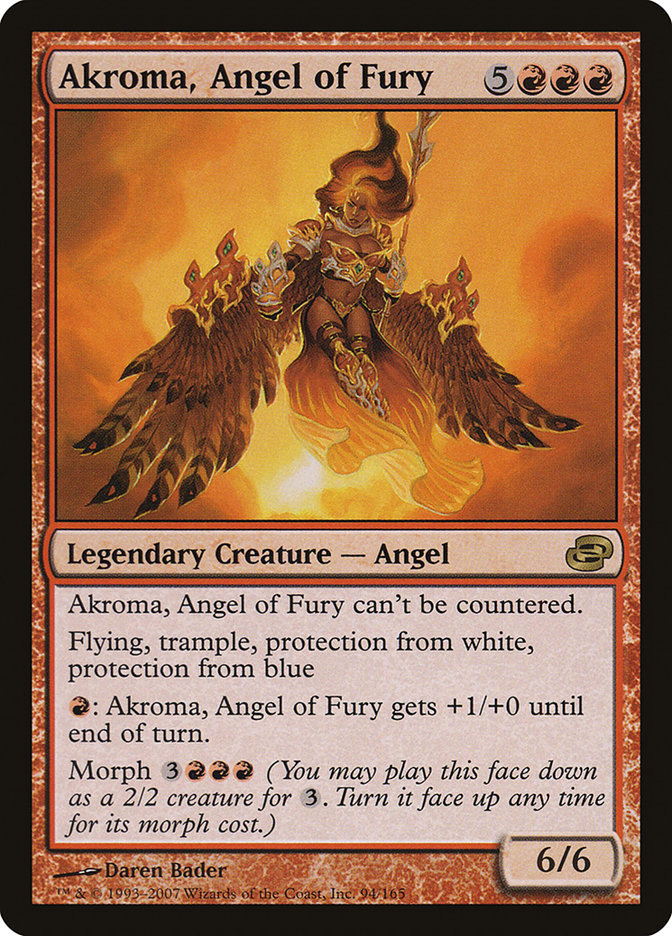 Akroma, Angel of Fury [Planar Chaos] | Deep Dive Games St. Marys