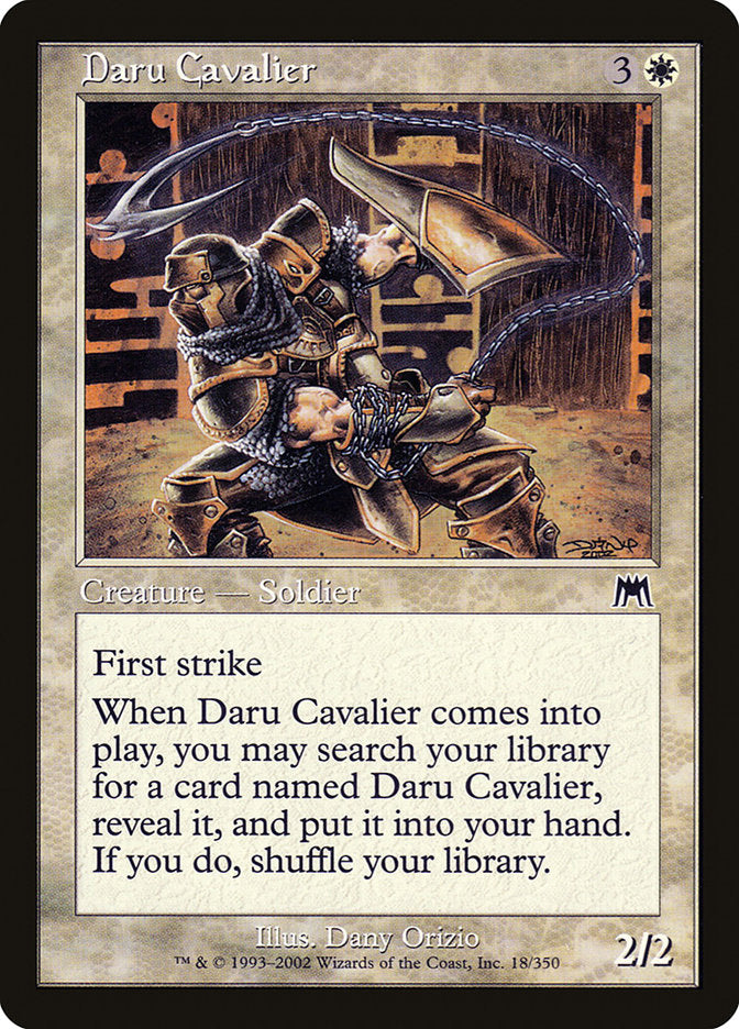 Daru Cavalier [Onslaught] | Deep Dive Games St. Marys