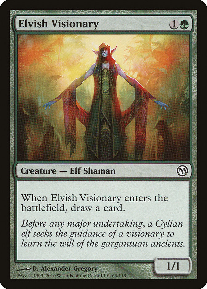 Elvish Visionary [Duels of the Planeswalkers] | Deep Dive Games St. Marys