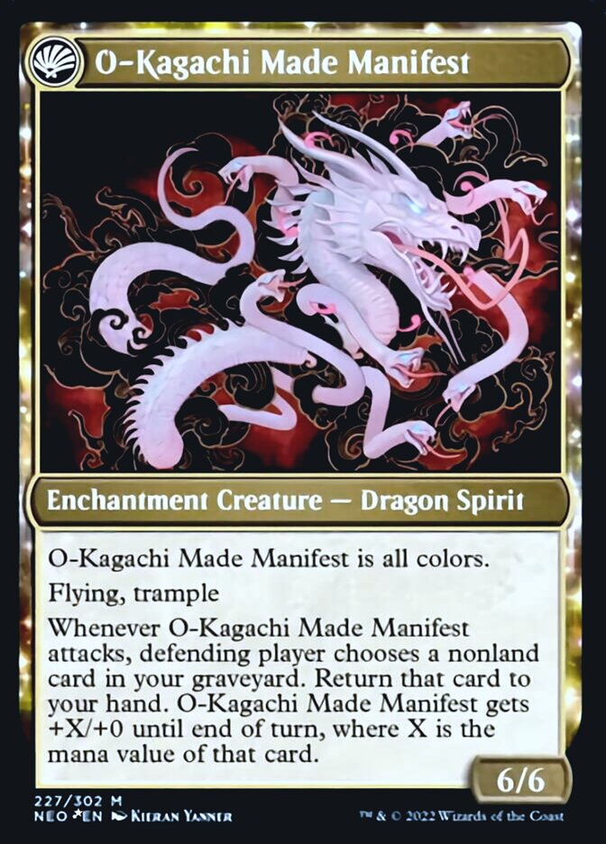 The Kami War // O-Kagachi Made Manifest [Kamigawa: Neon Dynasty Prerelease Promos] | Deep Dive Games St. Marys