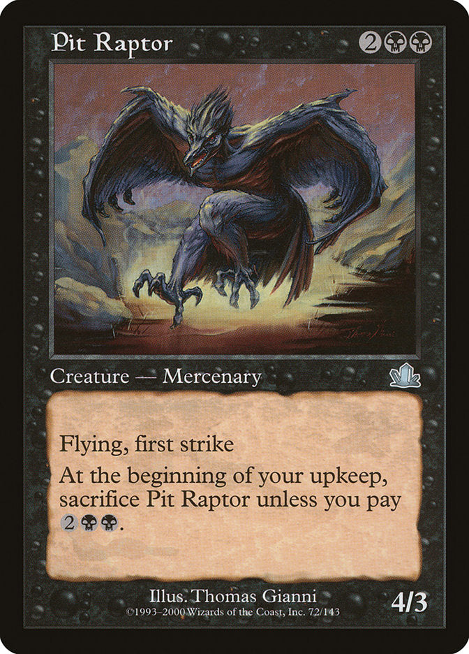 Pit Raptor [Prophecy] | Deep Dive Games St. Marys